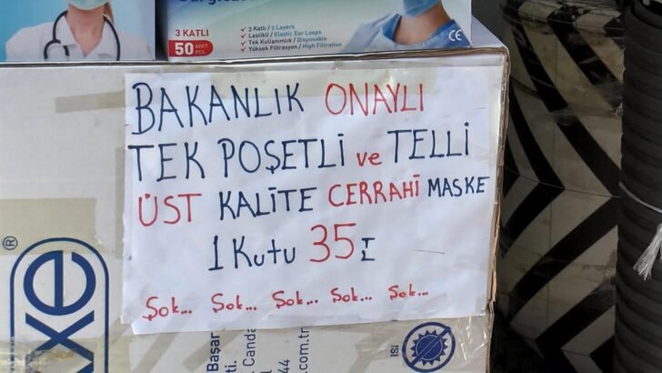 Uzmanlardan merdiven altı maske uyarısı! 'Bez maskeler kanser yapabilir'